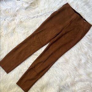 T Tahari Women's Suede Leggings